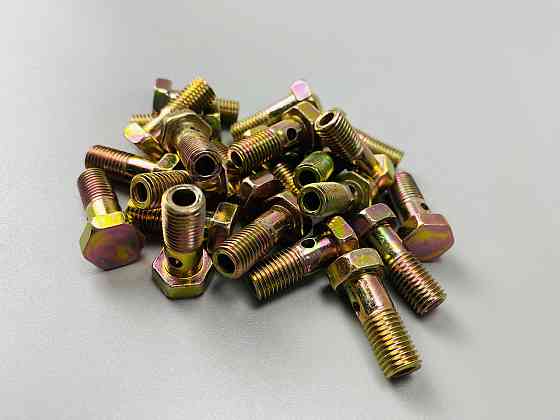 Болт-штуцер M 8 × 1 × 33 2 отвори  універсальний Мукачево