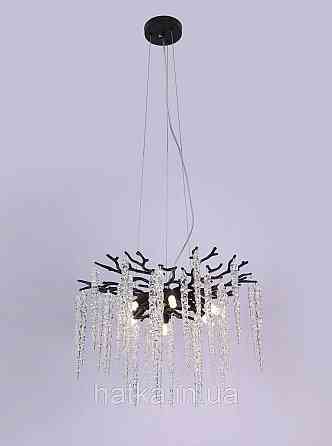 Люстра кришталева підвісна Sirius Ш 33035-800 BK кришталеві грона Київ