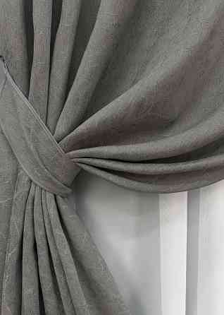 Комплект штор VR-Textil Жакард Viva Marmo № 1788ш Сірий 150х290 см 2 шт (33-0745) Киев