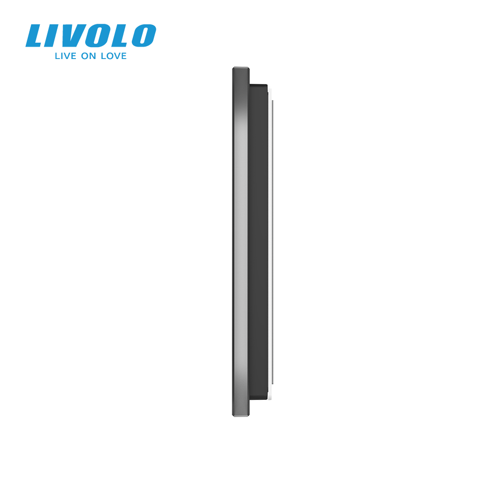Бездротовий розумний сенсорний вимикач 1 сенсор LIVOLO чорний матове скло Коломия - фото 5