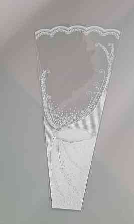 Упаковка конус под цветы h60/ 8низ/32верх(100 шт) узор 167 (3) (100 шт) Харьков