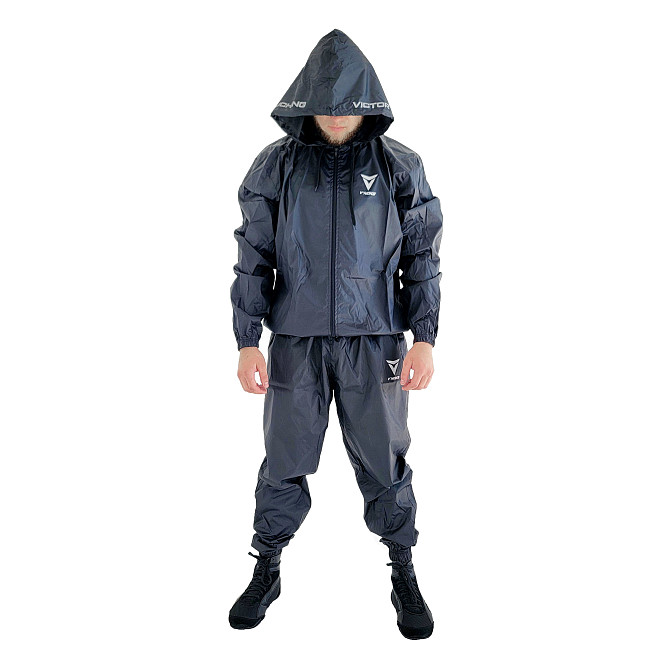 Костюм для схуднення з капюшоном V`Noks Scath Grey L/XL Кам'янське - фото 1