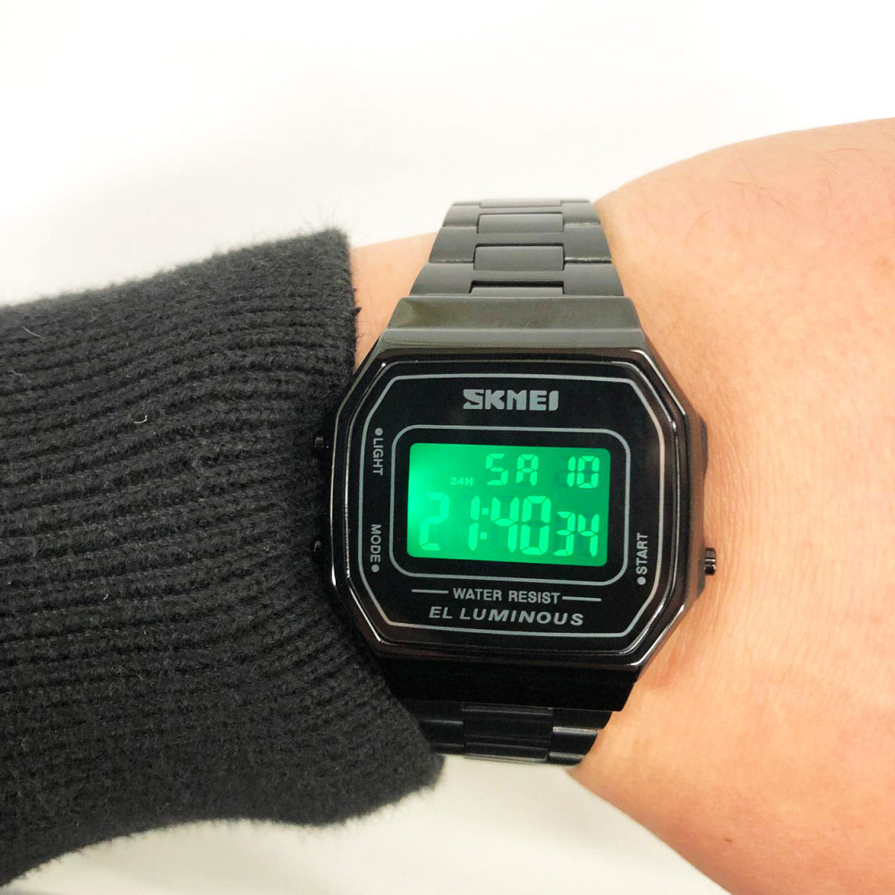 Армейские часы противоударное SKMEI 1647BK, Военные часы для всу Мужские часы стильные на руку KZ-99 Львов - изображение 3