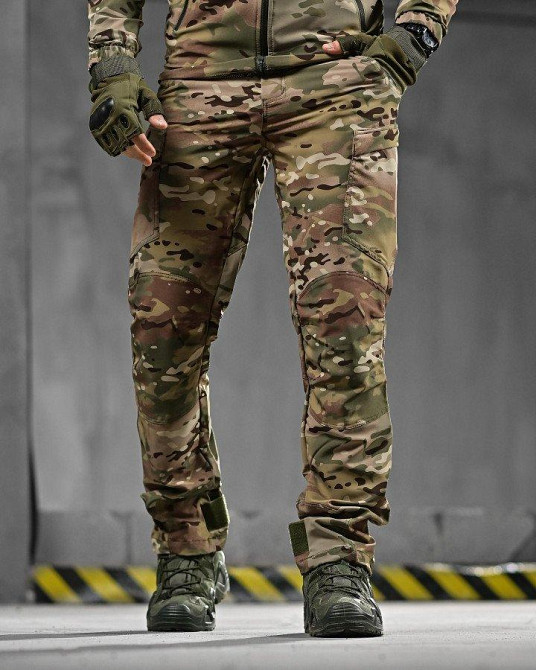 Стрейчеві тактичні штани Cambodia мультикам ТОВ2626 Одеса - фото 1