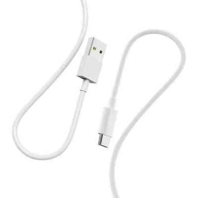 Дата кабель USB 2.0 AM to USB-C 1.0m 2.4A white Denmen (D22T-WH) Вінниця