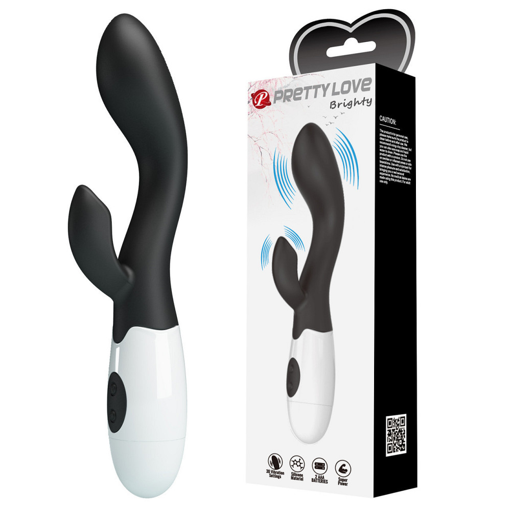 Вібратор - Pretty Love Brighty Vibrator Black Sex Aura Київ - фото 1