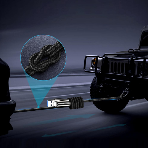 Кабель USB Lightning ColorWay CW-CBUL035-BK 2,4A 1м чорний Житомир - фото 8