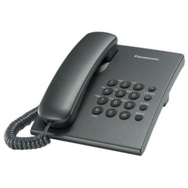 Телефон Panasonic KX-TS2350UAT тітан (KX-TS2350UAT) Київ - фото 1