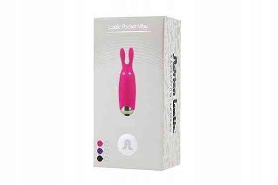 Вибратор - Adrien Lastic Pocket Vibe Rabbit Black Sex Aura Киев