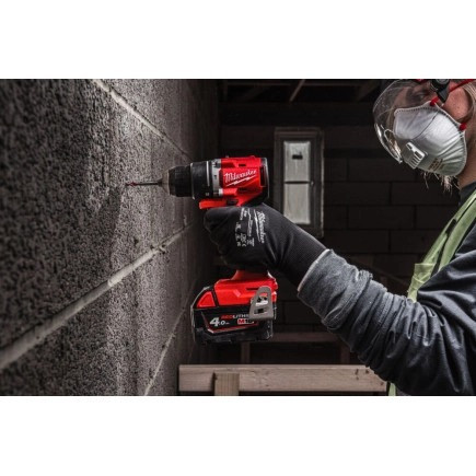 Дрель-шуруповерт аккумуляторная ударная бесщеточная Milwaukee M18 BLPDRC-402C 18 В, 60,5 Н·м, 2 АКБ 4 А·ч Киев - изображение 8