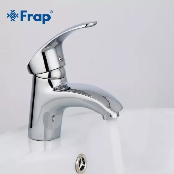 Змішувач для умивальника Frap F1021 хром Київ