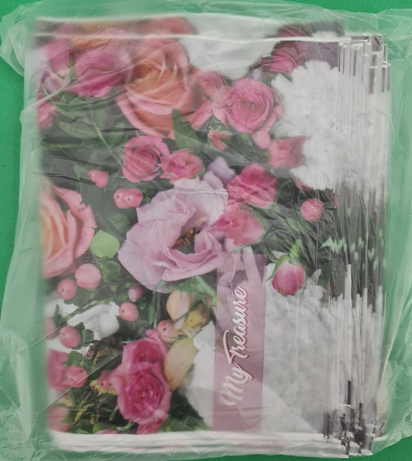 Пакет ламінований з петлевою ручкою маленький "Рожевий" 2706 (23х29) 50мк ДПА (50 шт) Харків - фото 2