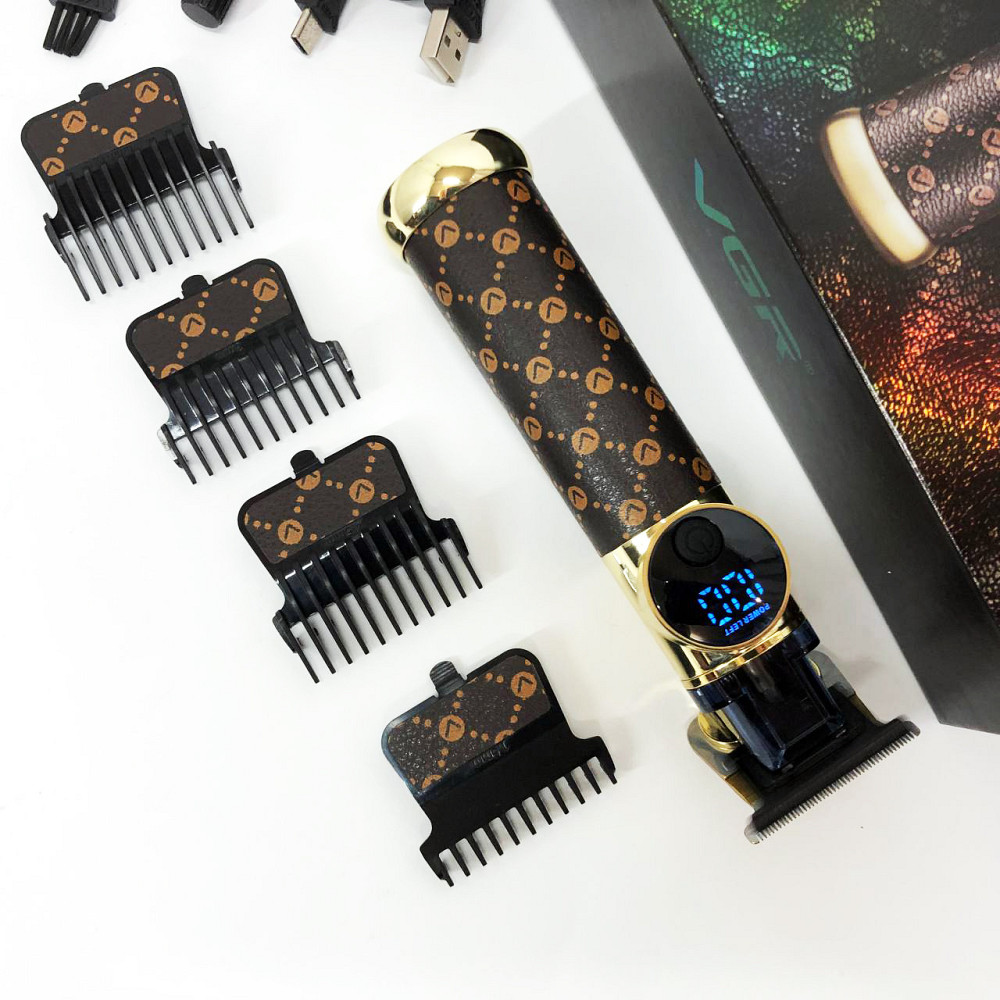 Професійна акумуляторна машинка Акумулятор, Професійний бездротовий тример, Домашні машинки для стрижки AK-62 Львів - фото 19