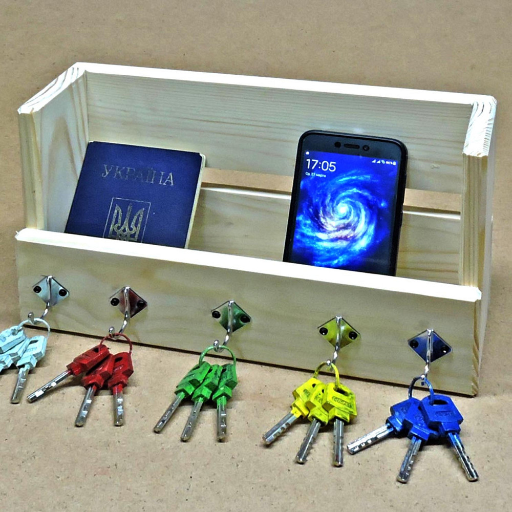 Ключниця дерев'яна "Бодіам" бланже Миколаїв - фото 1