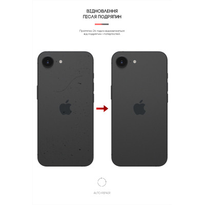Пленка защитная Armorstandart for Back Panel Apple iPhone 16e Carbone Transparent (ARM85458) Винница - изображение 3