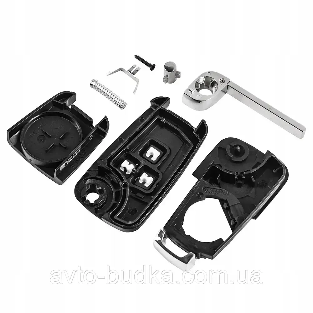 Викидний корпус автомобільного ключа з лезом на три кнопки Opel Vectra C Київ - фото 4