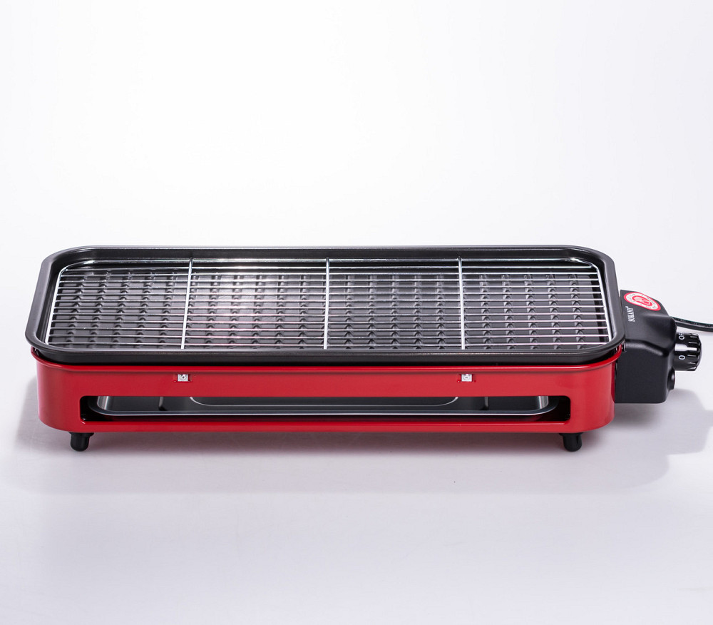 Sokany Електричний гриль настільний червоний 1500 Вт Sokany SK-6112 Коломия - фото 9