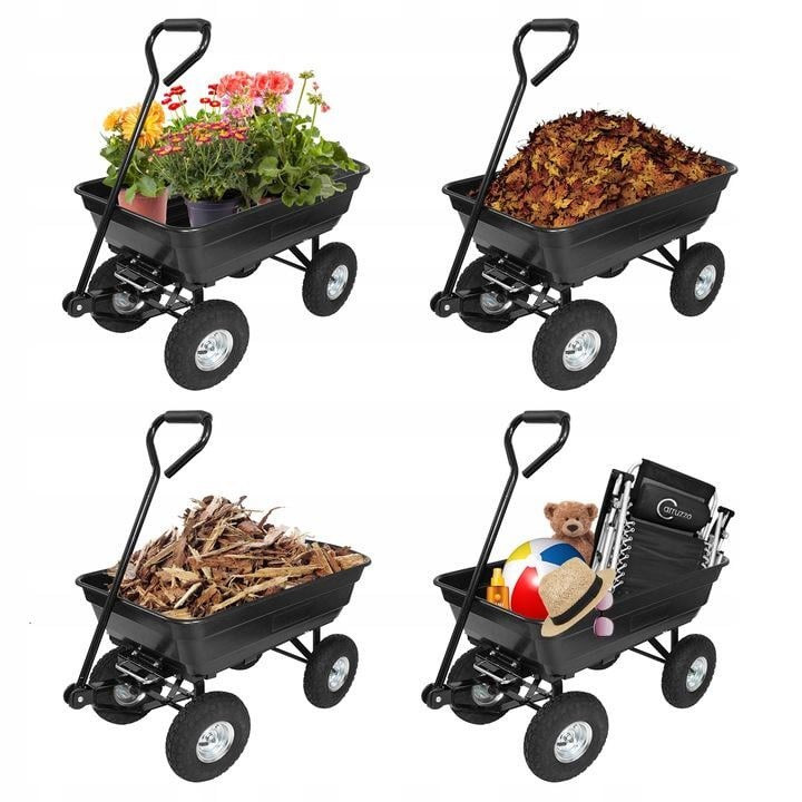 Візок садовий Carruzzo 75 л до 200 кг Київ - фото 5