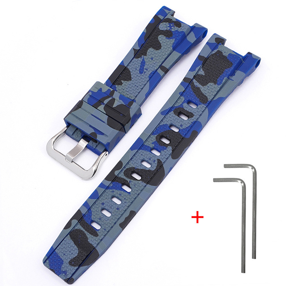 Ремешок для Casio G-Shock GST-W300 Camo Blue SI SBR Киев - изображение 1