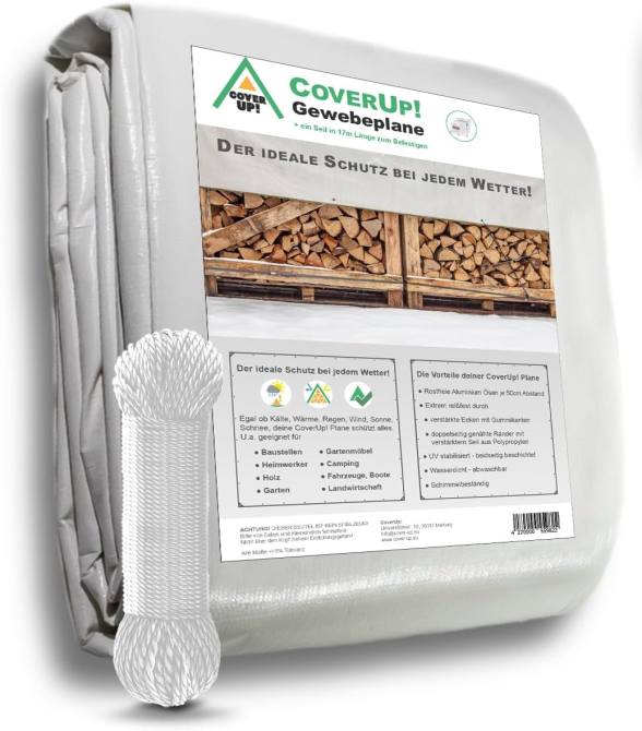 Водонепроникний тент з люверсами CoverUp Луцьк - фото 1