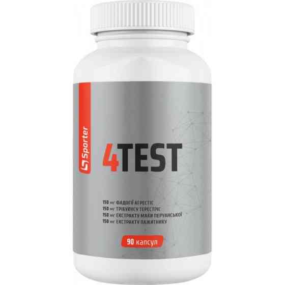Тестобустер Sporter 4TEST 90 капсул Луцк