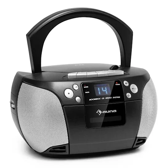 Бумбокс Auna Harper CD Boombox з Німеччини Уцінка Дніпро