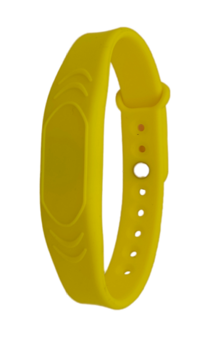 RFID браслет с чипом EM-Marin SEVEN R-63 желтый Киев - изображение 1