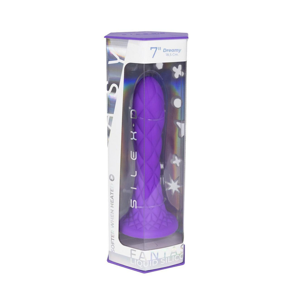 Фаллоимитатор SilexD Fantasy Liquid Silicone Dreamy 7in Purple Sex Aura Киев - изображение 9