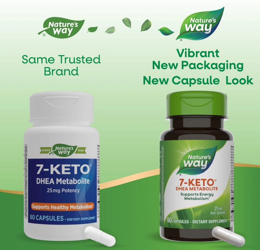7-Кето Nature's Way 7-KETO DHEA Metabolite 60 веганських капсул Київ - фото 5