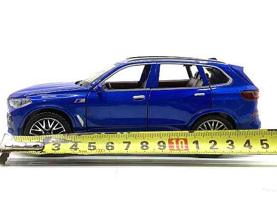 Машина Автосвіт BMW Х5 інерційна масштаб 1:32 відчиняються двері капот багажник 16,5см Синя (AP-1755) Чернігів