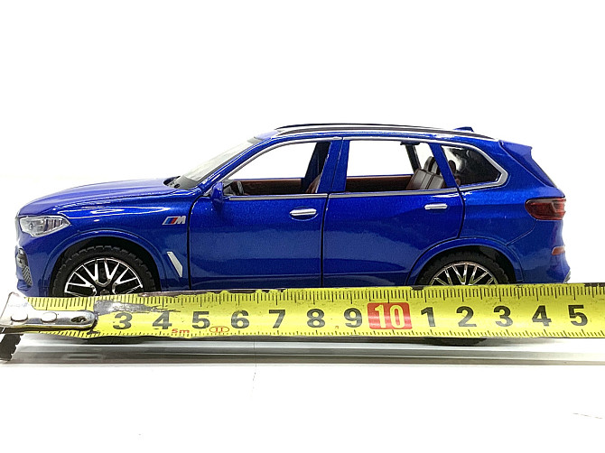 Машина Автосвіт BMW Х5 інерційна масштаб 1:32 відчиняються двері капот багажник 16,5см Синя (AP-1755) Чернігів - фото 6