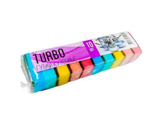 Губки кухонні 10шт Turbo ТМ Profit! Solmir Київ