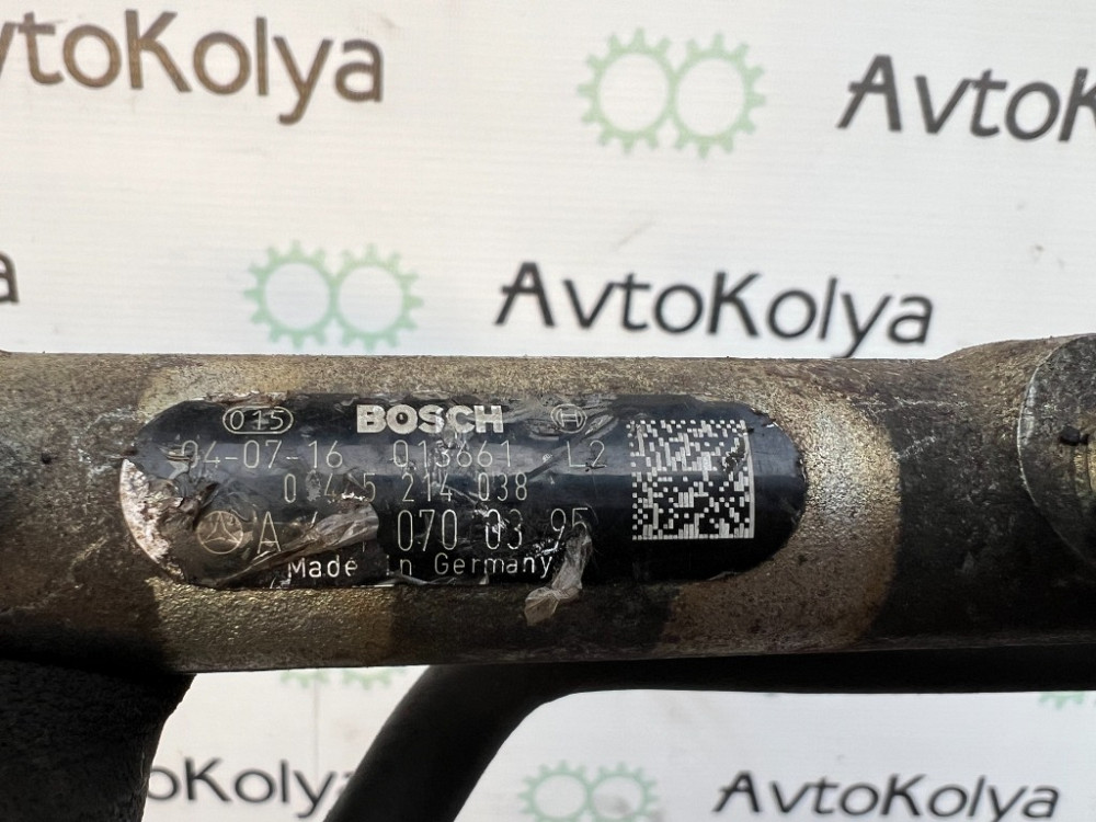 Паливна рейка (рампа форсунок) Mercedes Vito w639 2.2 cdi 2003-2014 (0445214038) Ковель - изображение 3