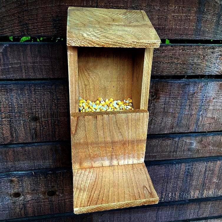 Годівниця для білок "Фундук" сієна Миколаїв - фото 3