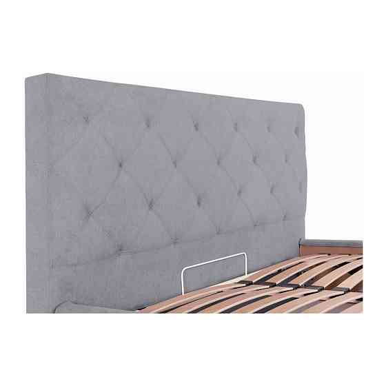 Ліжко BristolDesign Rosto Comfort з нішею для білизни 180x190 сірий Київ