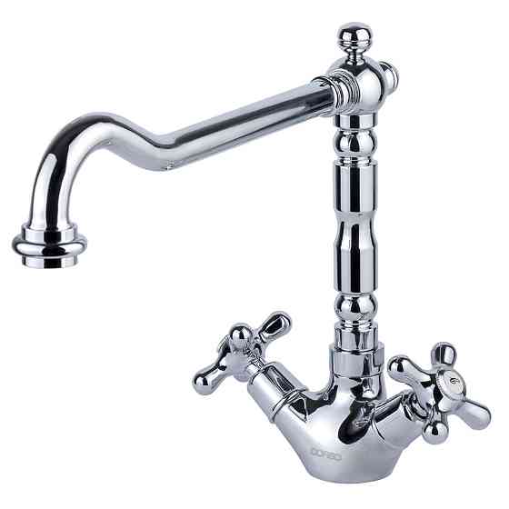 Змішувач ARNO 1/2" для кухні Г-злив на шпильці CORSO FE-5B252C (9679100) Київ