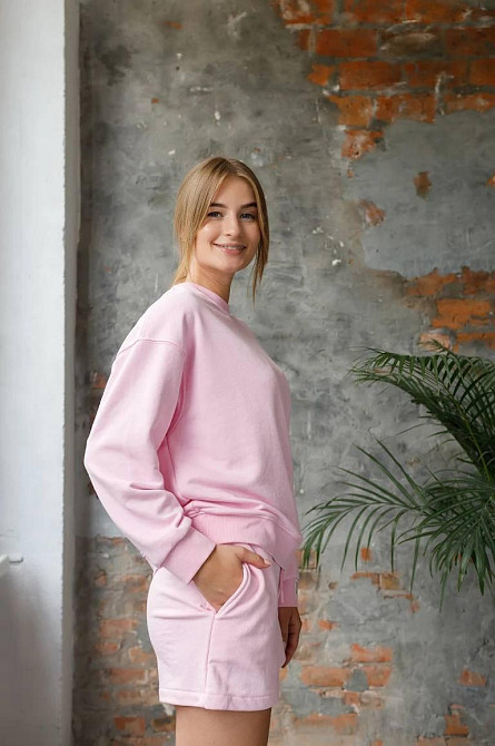 Костюм-двійка спортивний жіночий Рожевий M/L Харків - фото 1