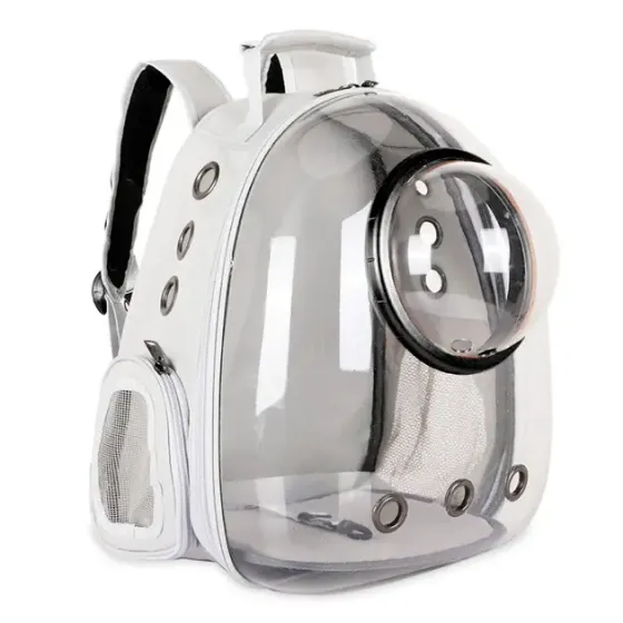 Рюкзак для переноски животных с иллюминатором CosmoPet для кошек и собак Clear Коломыя