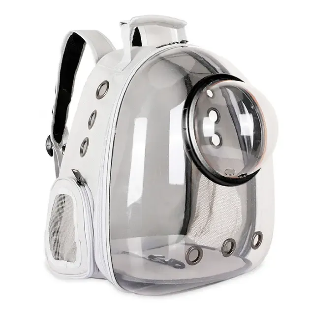 Рюкзак для переноски животных с иллюминатором CosmoPet для кошек и собак Clear Коломия - фото 1