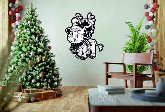 Декоративне настінне Панно «Олень», Декор на стену 110*88 см Київ