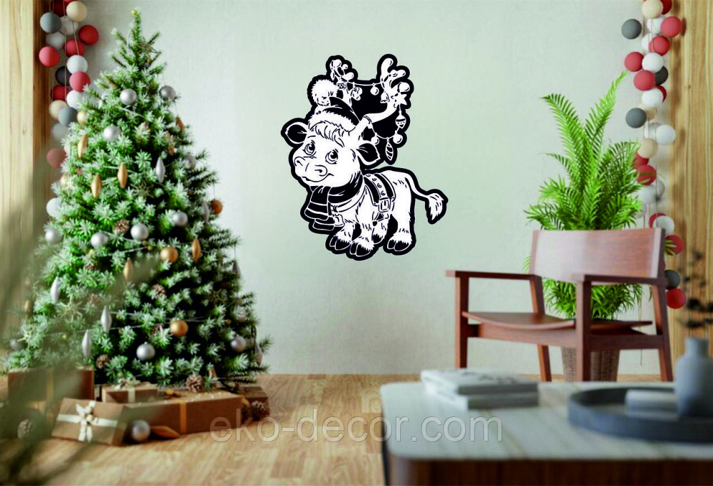 Декоративне настінне Панно «Олень», Декор на стену 110*88 см Київ - фото 6