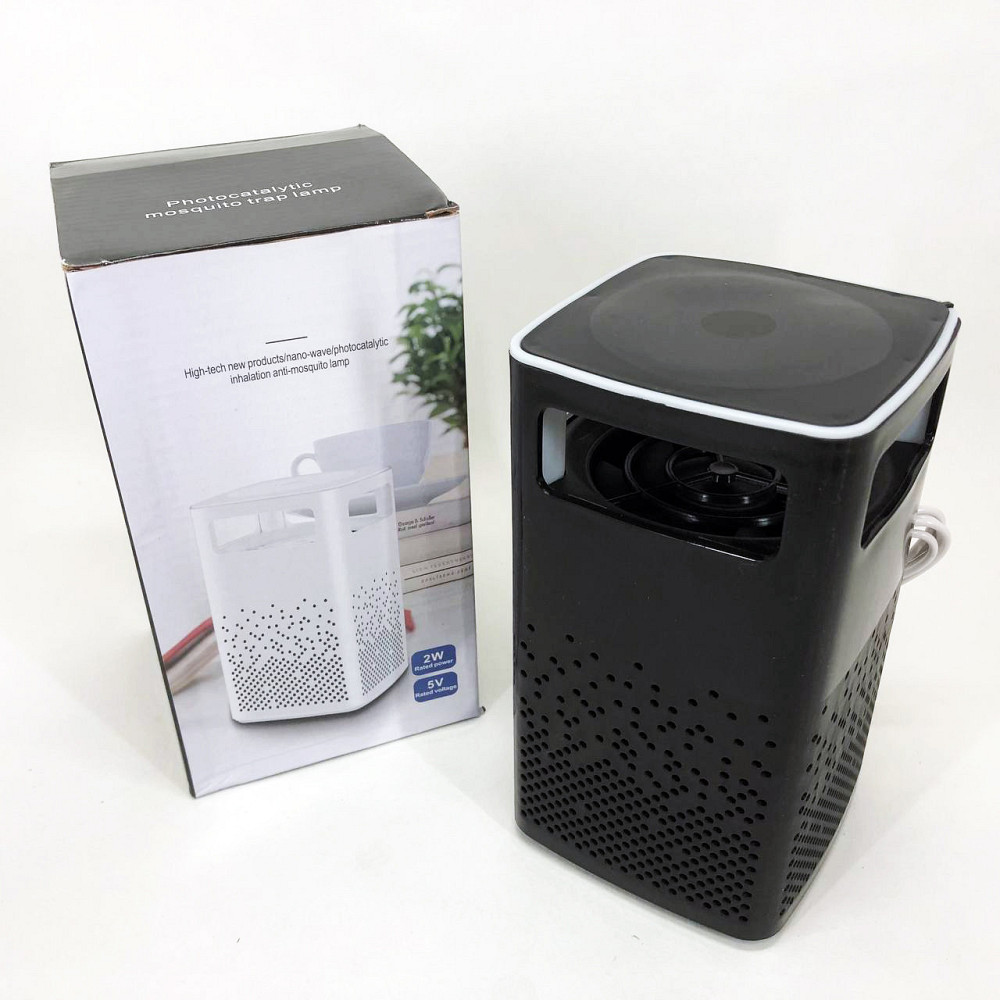 Лампа от комаров USB Bug Zapper Fly. Цвет: черный VT-54 Киев - изображение 1