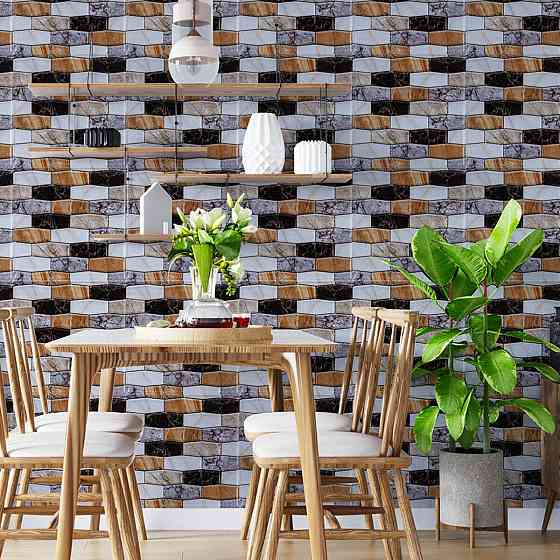 Декоративна ПВХ плитка на самоклейці 300х300х5мм Квадрат, ціна за 1 шт. (СПП-605) SW-00000672 Дніпро