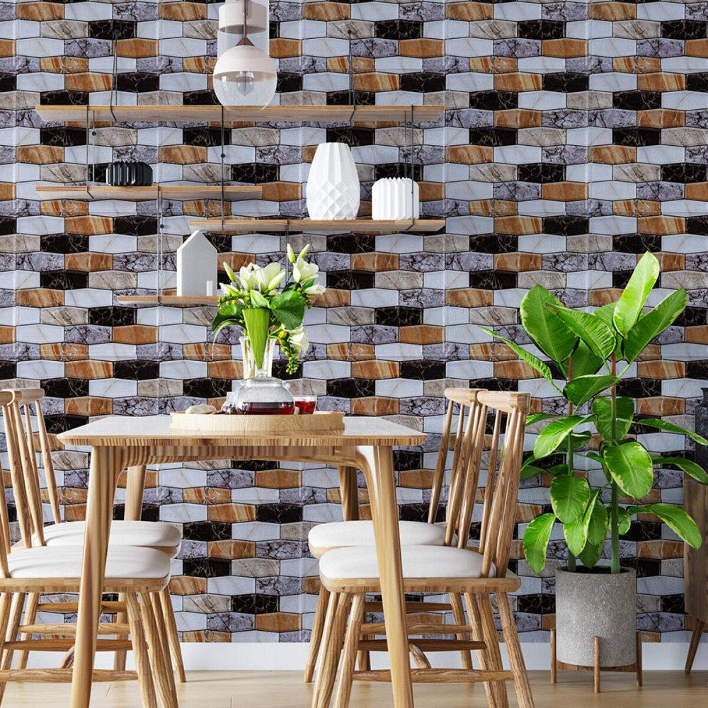 Декоративна ПВХ плитка на самоклейці 300х300х5мм Квадрат, ціна за 1 шт. (СПП-605) SW-00000672 Дніпро - фото 5