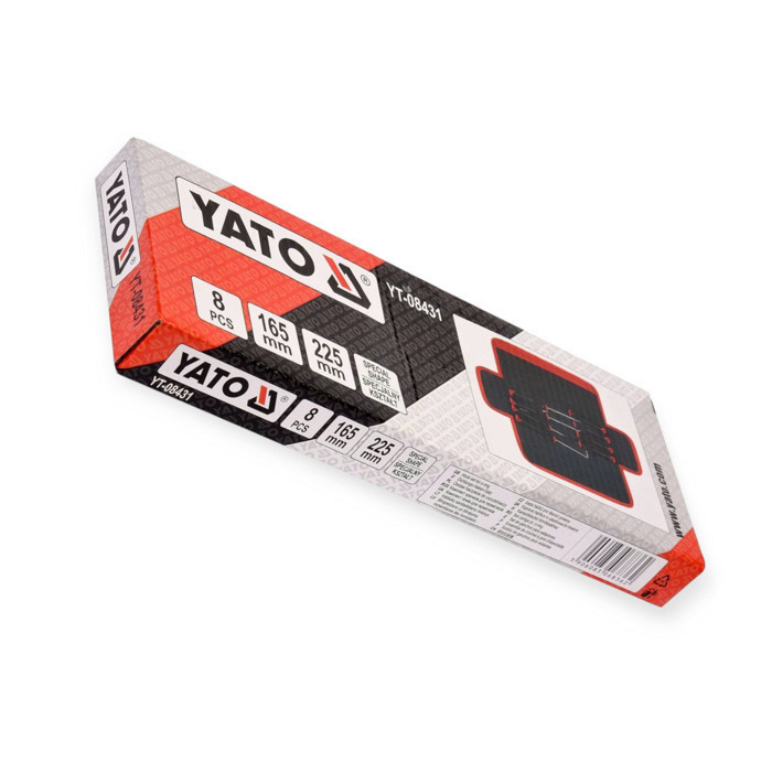 Съёмники сальников, уплотняющих колец и прокладок набор 8шт 165, 225мм крюки ложечки (чехол) Мукачево - изображение 2