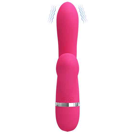 Вибратор-кролик для точки G PRETTY LOVE Willow с вакуумным стимулятором, 20.4 х 3.5 см Sex Aura Киев