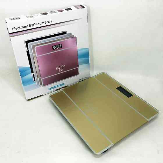 Весы электронные напольные iScale 2017D 180кг, Весы стекло, Напольные BL-999 персональные весы Киев