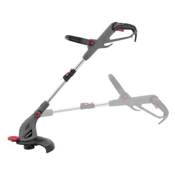 Тример електричний, 0,45 кВт, 10000 об/хв, ширина зрізання 300 мм, телескопічна штанга, регулювання положення головки INTERTOOL Киев