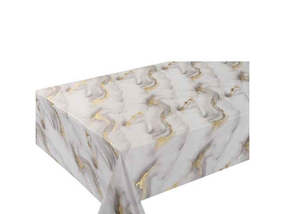 Клейонка Marble на тканевій основі 1,37м х 20м ПВХ 5313F ТМ STENSON Київ - фото 1