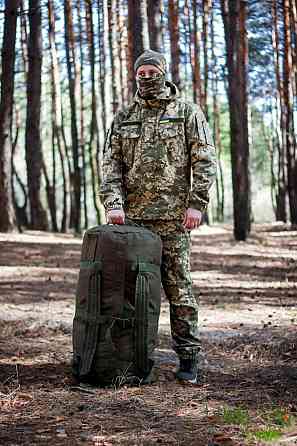 Військовий баул 70л хакі матеріал КОРДУРА армійська міцна сумка-баул 70 л   WASA Львів